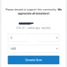 Donate Sidebar
