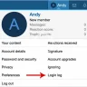 [AndyB] Login log