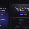 Astero – SaaS Startup Framer Website Template