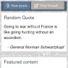 Create a simple random quote widget